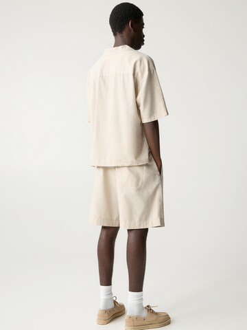 Pull&Bear Loose fit Trousers in Beige