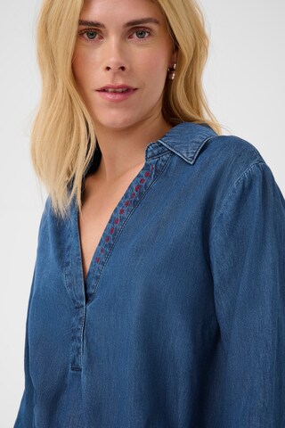 CULTURE Blouse 'CUMaxy Arpa' in Blauw
