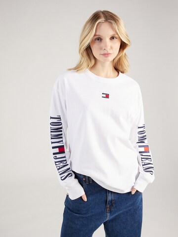 Tommy Jeans Shirt 'Archive' in Weiß: predná strana