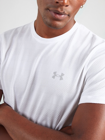 Maglia funzionale 'Velociti' di UNDER ARMOUR in bianco