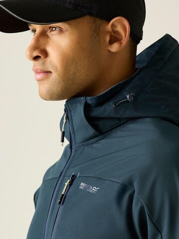 REGATTA Outdoor jacket 'Regatta Softshelljacke Arana' in Blue