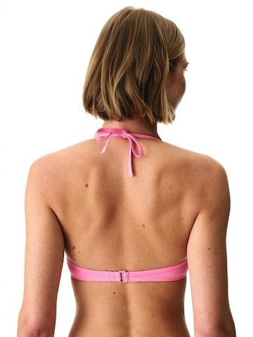 Penti Trójkąt Góra bikini w kolorze różowy