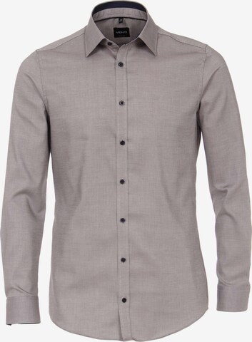 VENTI Button Up Shirt in Grey: front
