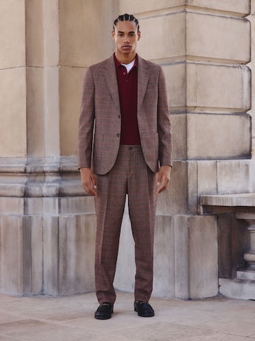 Next Slimfit Hose in Braun