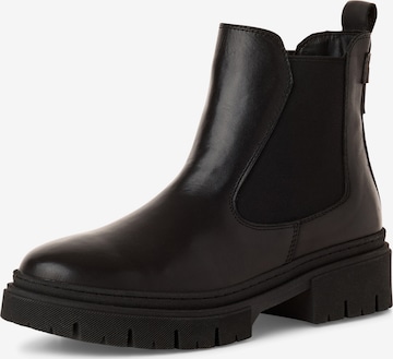 Tamaris Chelsea Boots in Schwarz: Vorderseite