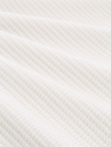 TOM TAILOR Sweatshirt in White