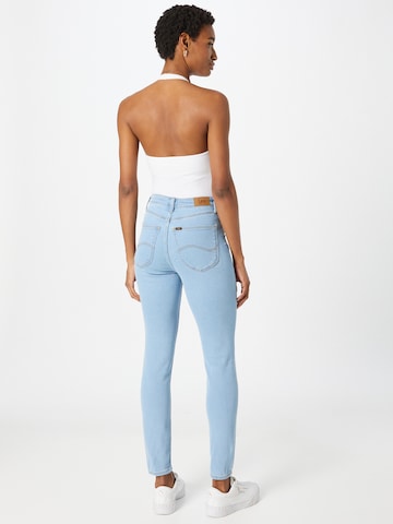 Lee Skinny Jeans 'IVY' in Blauw