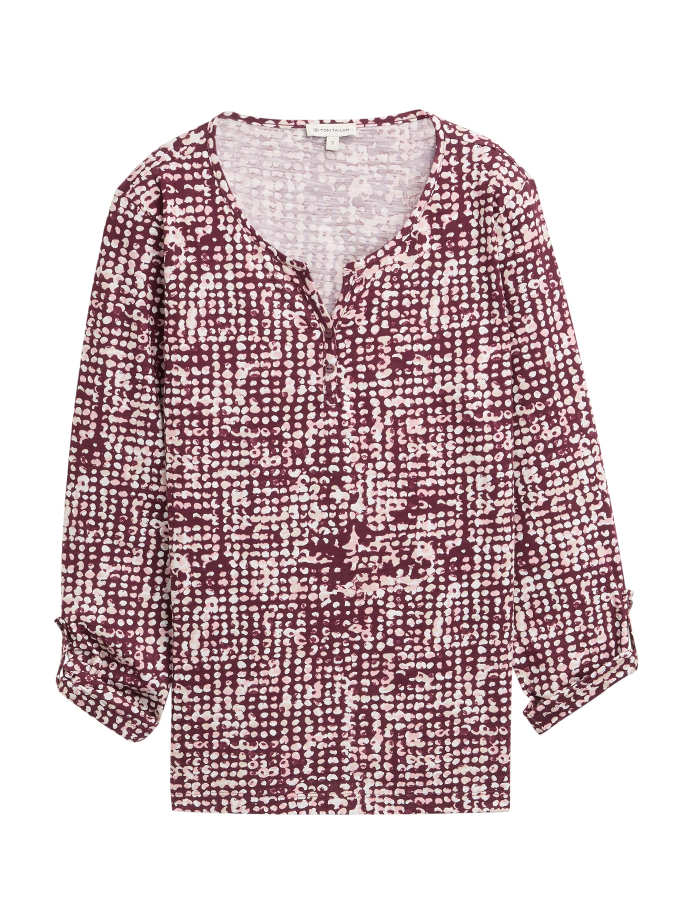 TOM TAILOR Shirt in Red: front