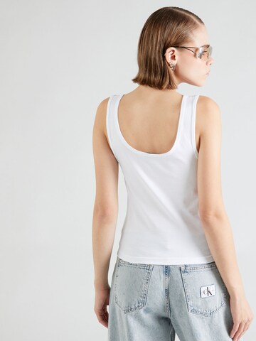 Calvin Klein Jeans Top | bela barva