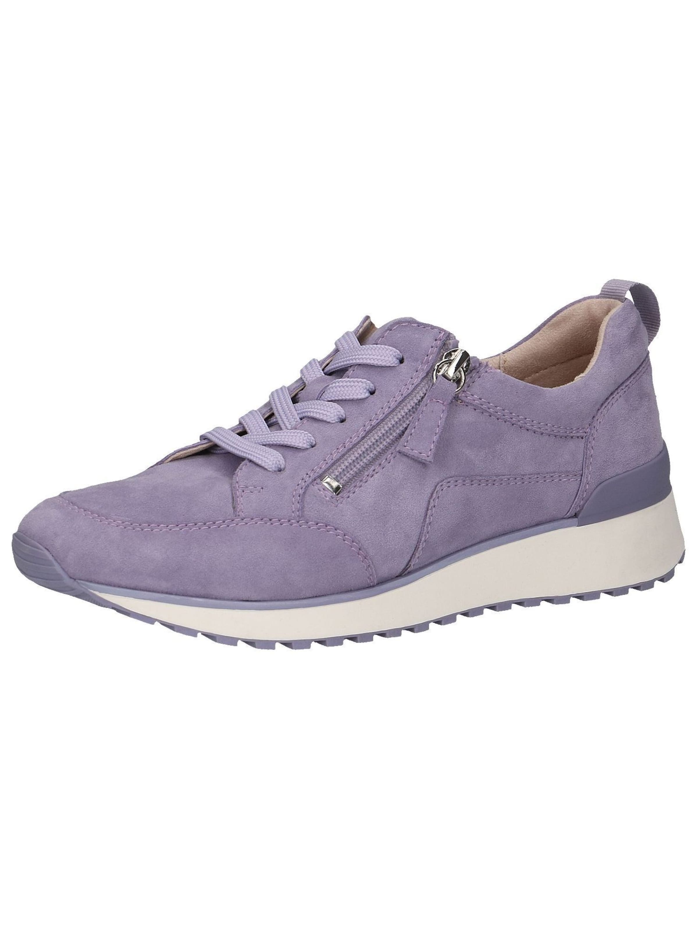 Chaussure de sport à lacets CAPRICE en violet : devant