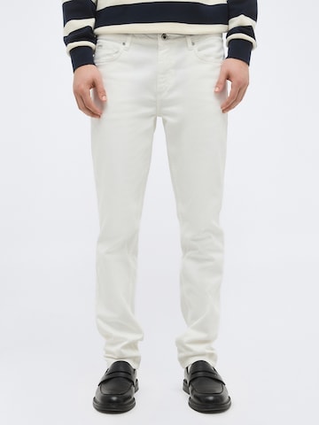 Lindbergh Regular Дънки в бяло: отпред