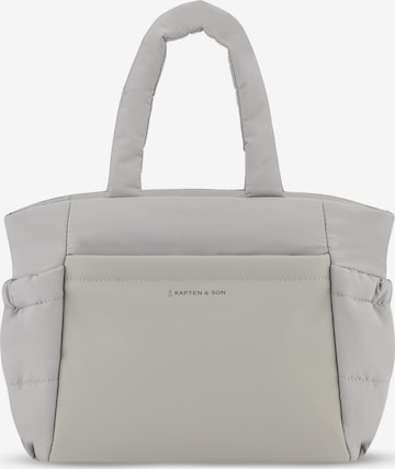 Kapten & Son Handtasche 'Hellvi Cloud Small' in Grau: Vorderseite