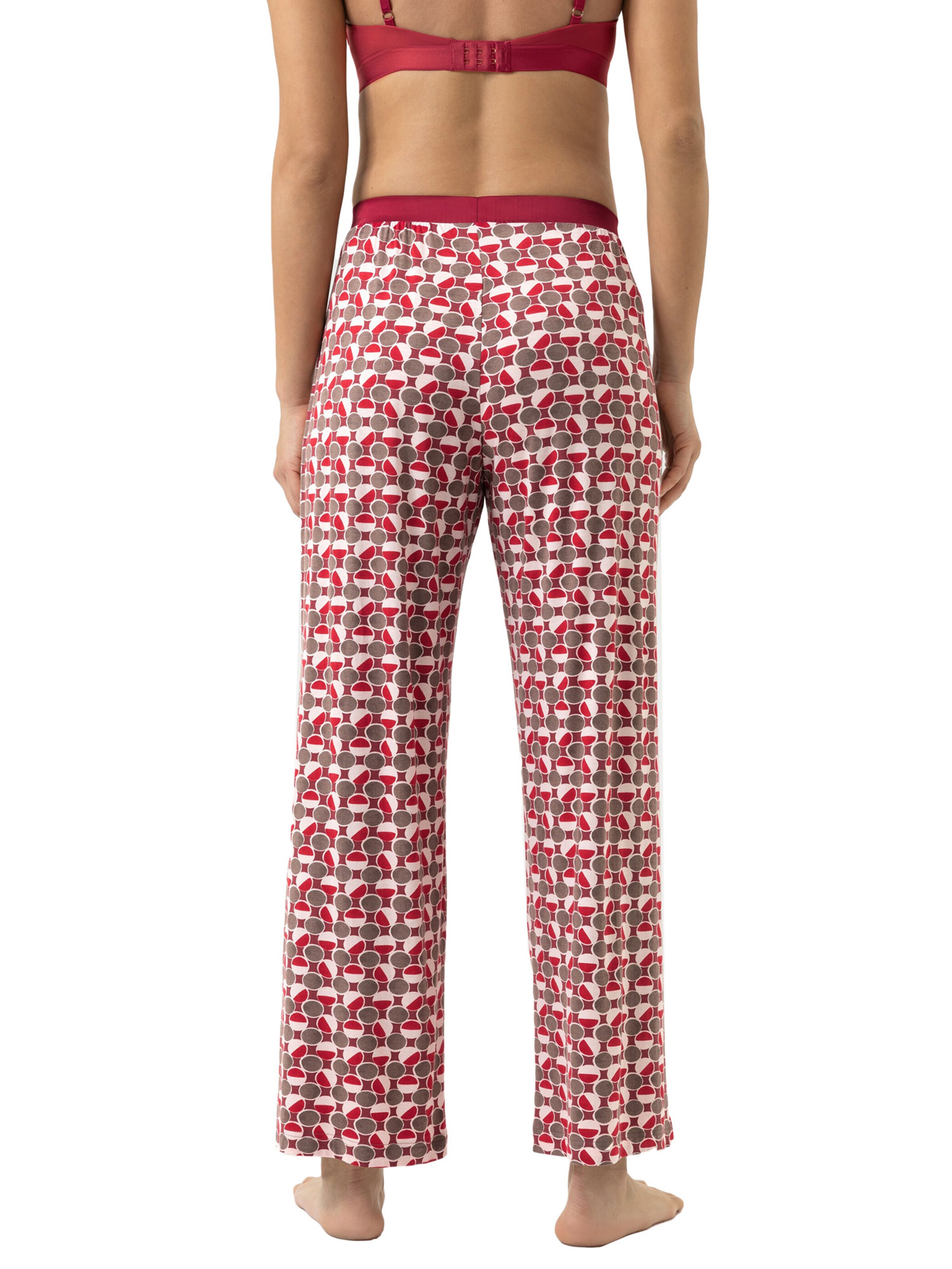 Mey Pyjamabroek 'Dot Obsessed' in Rood