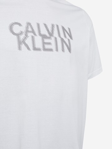 Calvin Klein Big & Tall Tričko – bílá