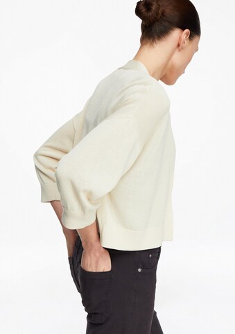 COMMA Knit cardigan in Beige