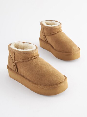 Next Snöboots i brun