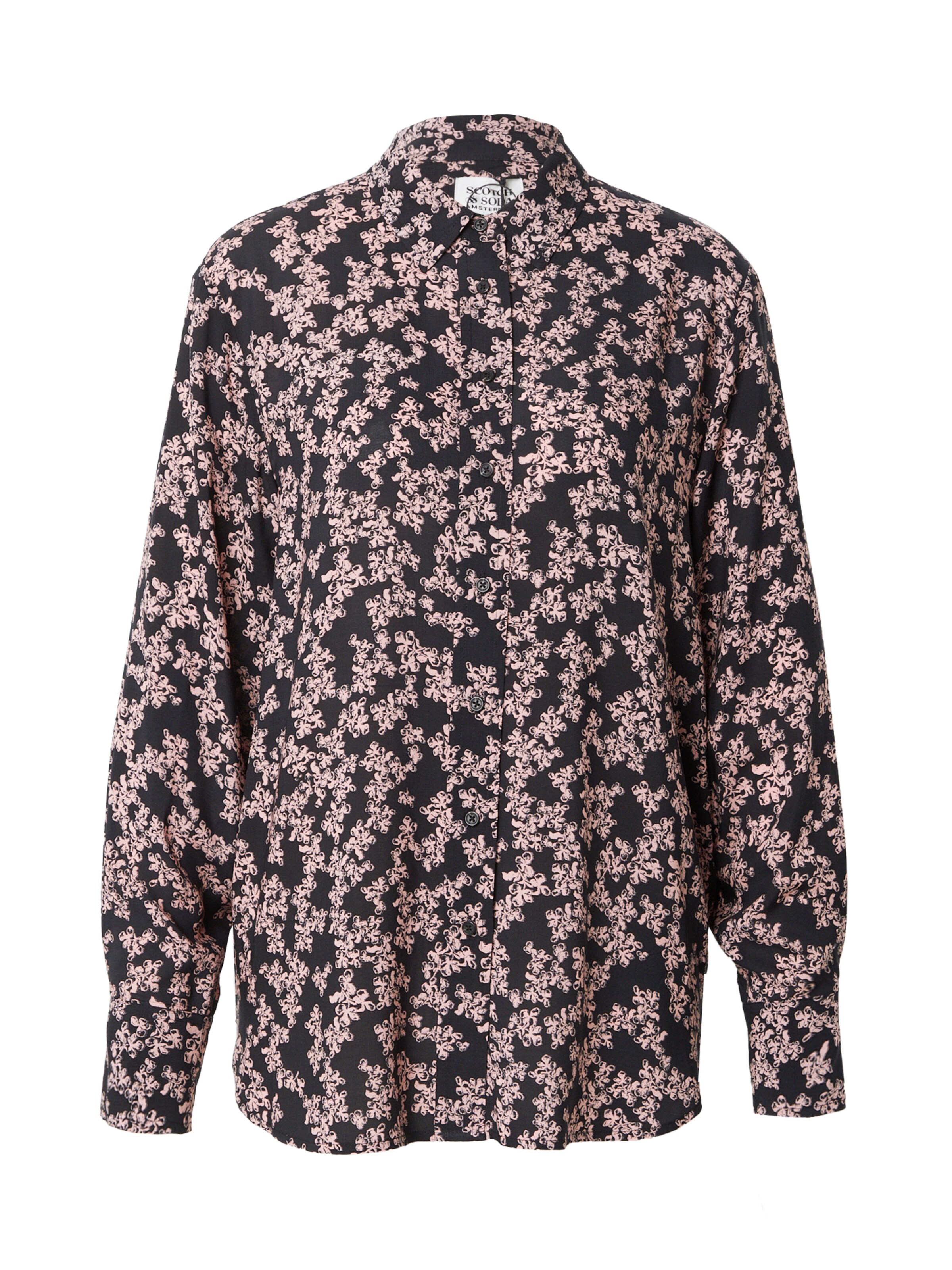 SCOTCH & SODA Bluse i blå: forside