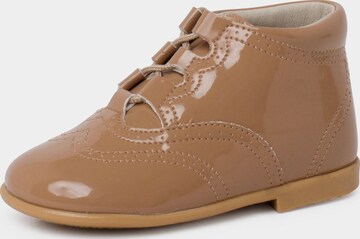 Pisamonas Lauflernschuh in Beige: Vorderseite