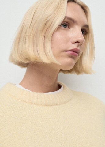 MANGO Pullover 'Revuelto' in Gelb