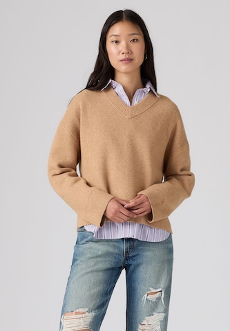 LEVI'S ® Pullover in Braun: Vorderseite