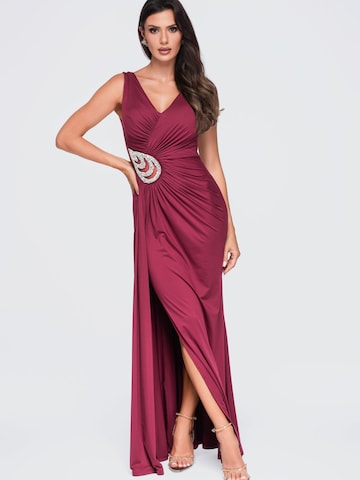 Ombre Abendkleid‌ in Rot