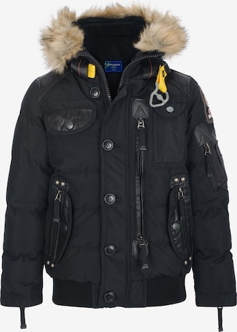 CIPO & BAXX Winter Jacket 'Radar' in Black: front