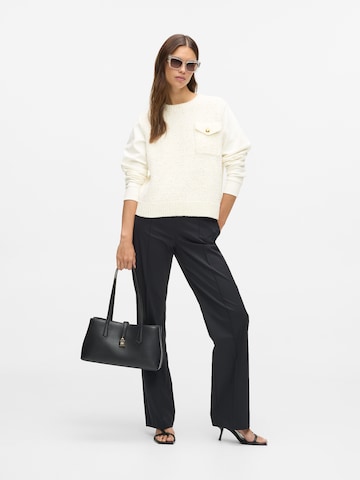 Karl Lagerfeld Pulover | bela barva