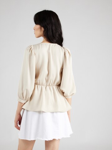 mbym Blus 'Adara-M' i beige