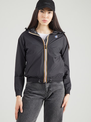 K-Way Přechodná bunda 'LE VRAI 4.0 ANNY' – černá: přední strana