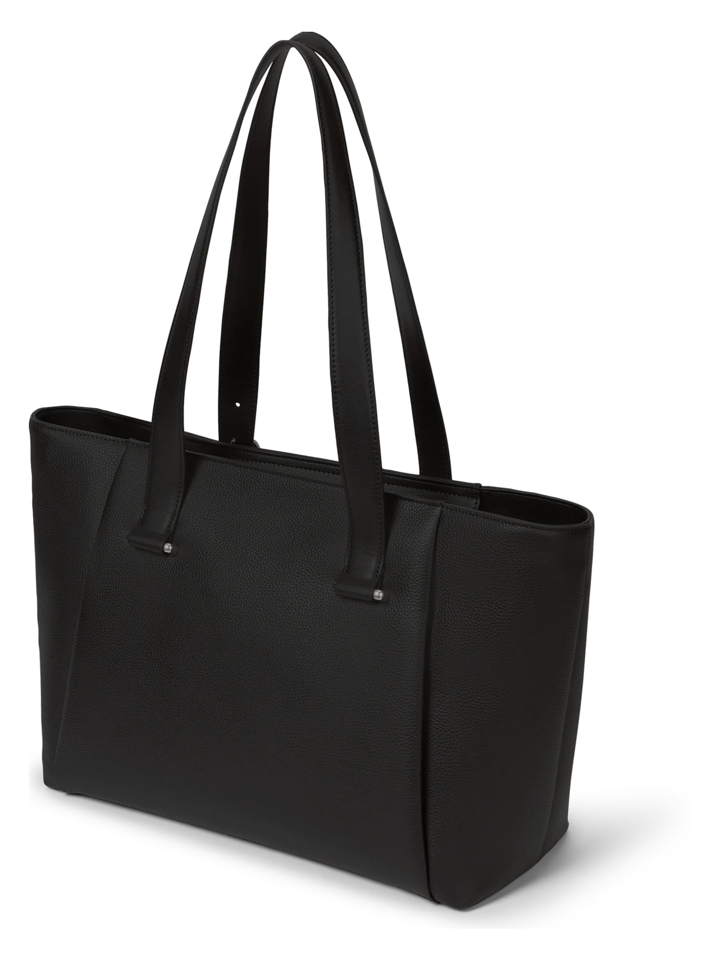 melns Karl Lagerfeld "Shopper" tipa soma 'Ikon Pebble'