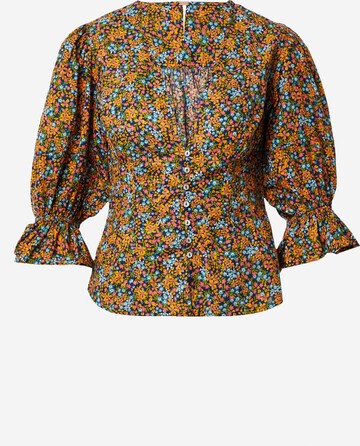 Free People Blouse 'I FOUND YOU' in Gemengde kleuren: voorkant