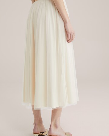 WE Fashion Skirt in Beige