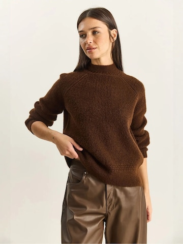 Pull-over 'Pullover' Bianco Lucci en marron : devant