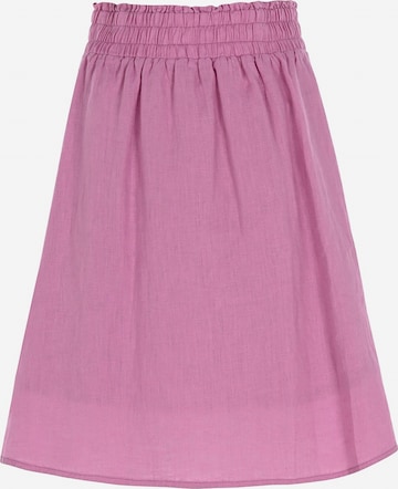 FRESHLIONS Midirock 'Belli' in Pink: Vorderseite