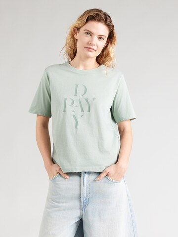 ONLY - Camiseta 'ONLHAPPY' en verde: frente