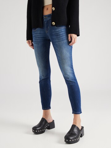 FREEMAN T. PORTER Skinny Jeans 'Alexa' in Blauw: voorkant