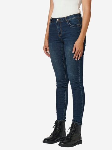 KOROSHI Skinny Jeans in Blue: front