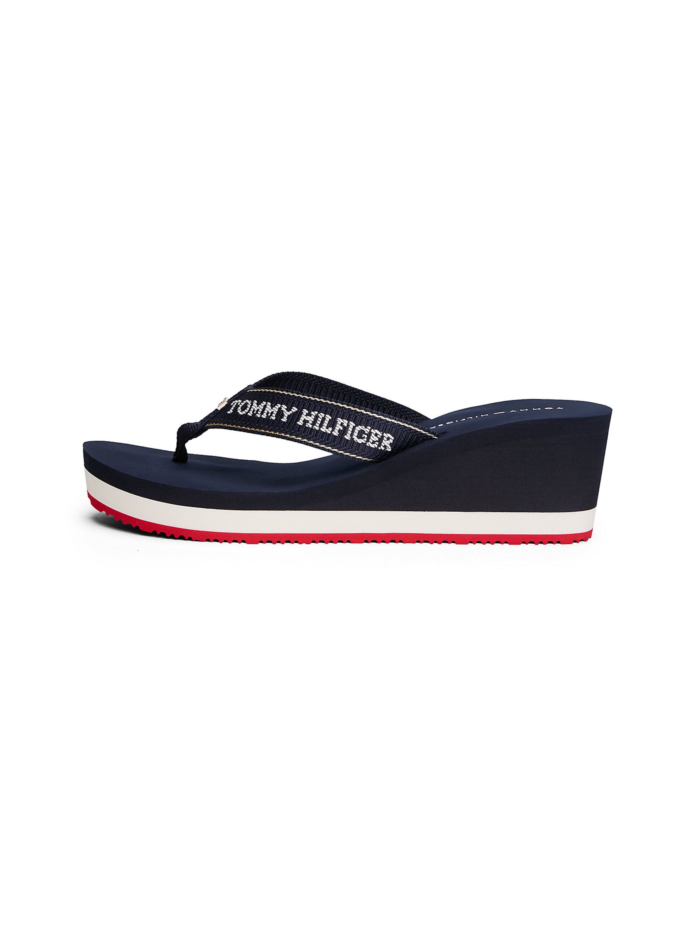 Sandales TOMMY HILFIGER en bleu : devant
