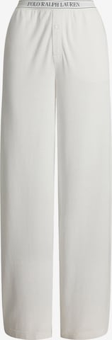 Pantalon de pyjama Polo Ralph Lauren en blanc : devant