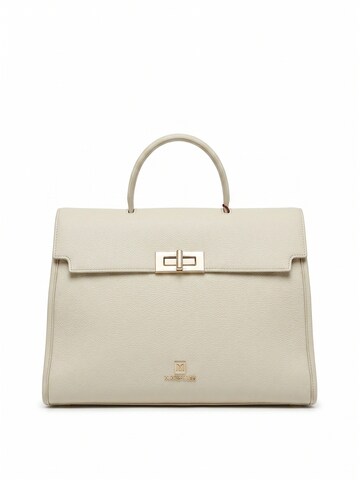 Borsa a mano 'Borsa a Mano Patty Small Bruno Magli Eco-Leather Chiusura Girello' di Bruno Magli in bianco: frontale