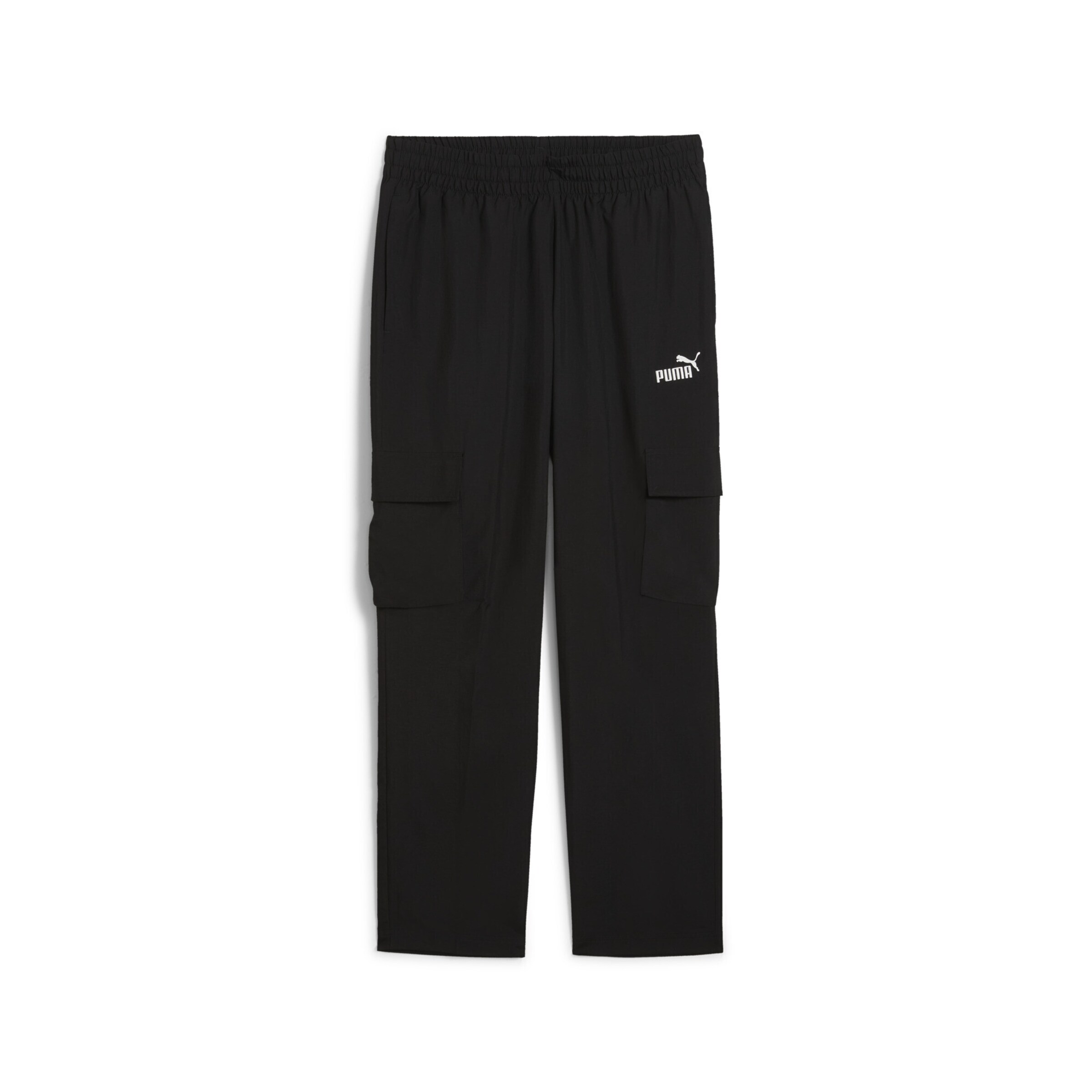 PUMA Loosefit Hose 'Essentials No. 1' in Schwarz: Vorderseite