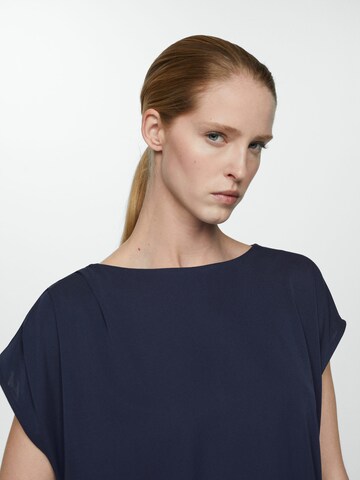 MANGO Bluse 'MALBI' in Blau