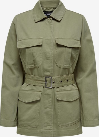 ONLY Prehodna jakna 'DREW' | zelena barva: sprednja stran