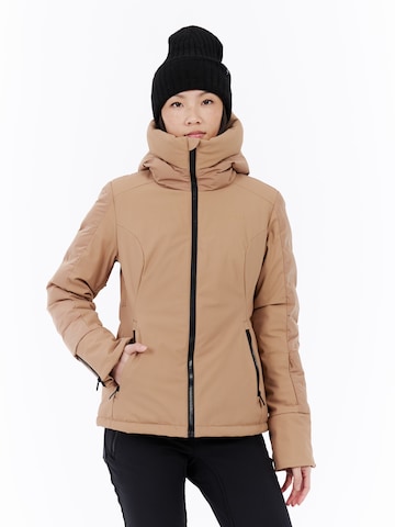 PROTEST Sports jacket 'PRTMERCURY' in Brown