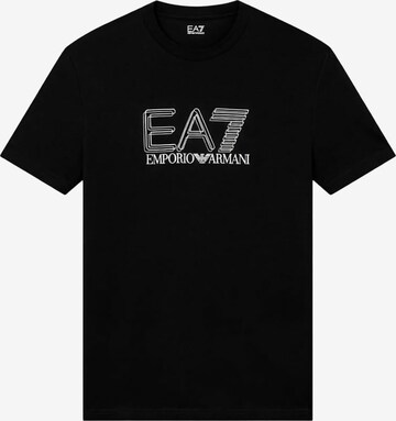 Maglietta '7M001307U0002' di EA7 Emporio Armani in nero: frontale