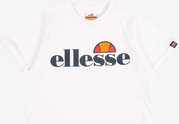 ELLESSE T-shirt 'Nicky' i vit: framsida