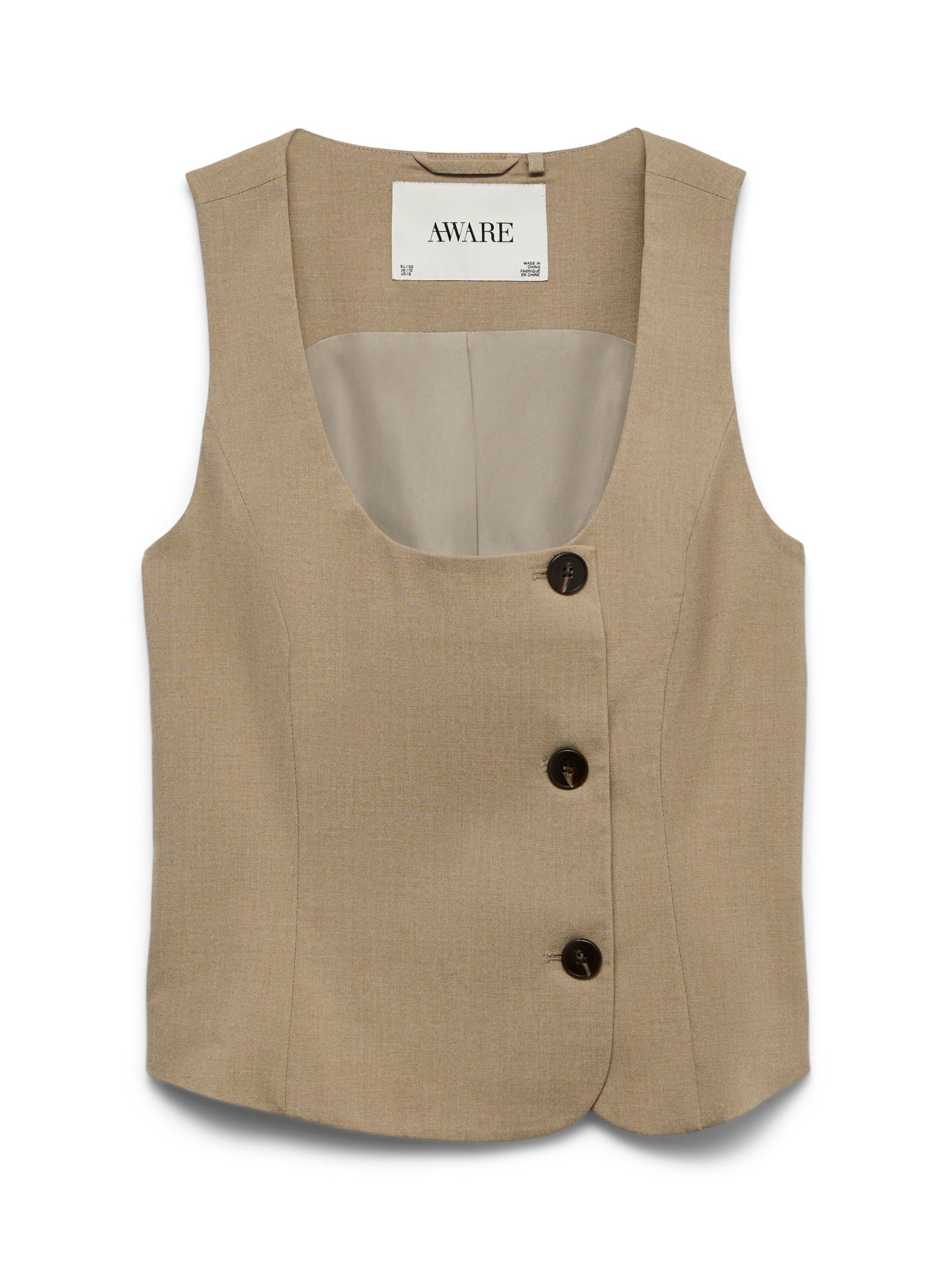 Gilet 'Awayah' di VERO MODA in grigio: frontale