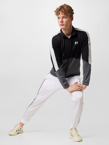 UNDER ARMOUR Sportsweatvest in Zwart