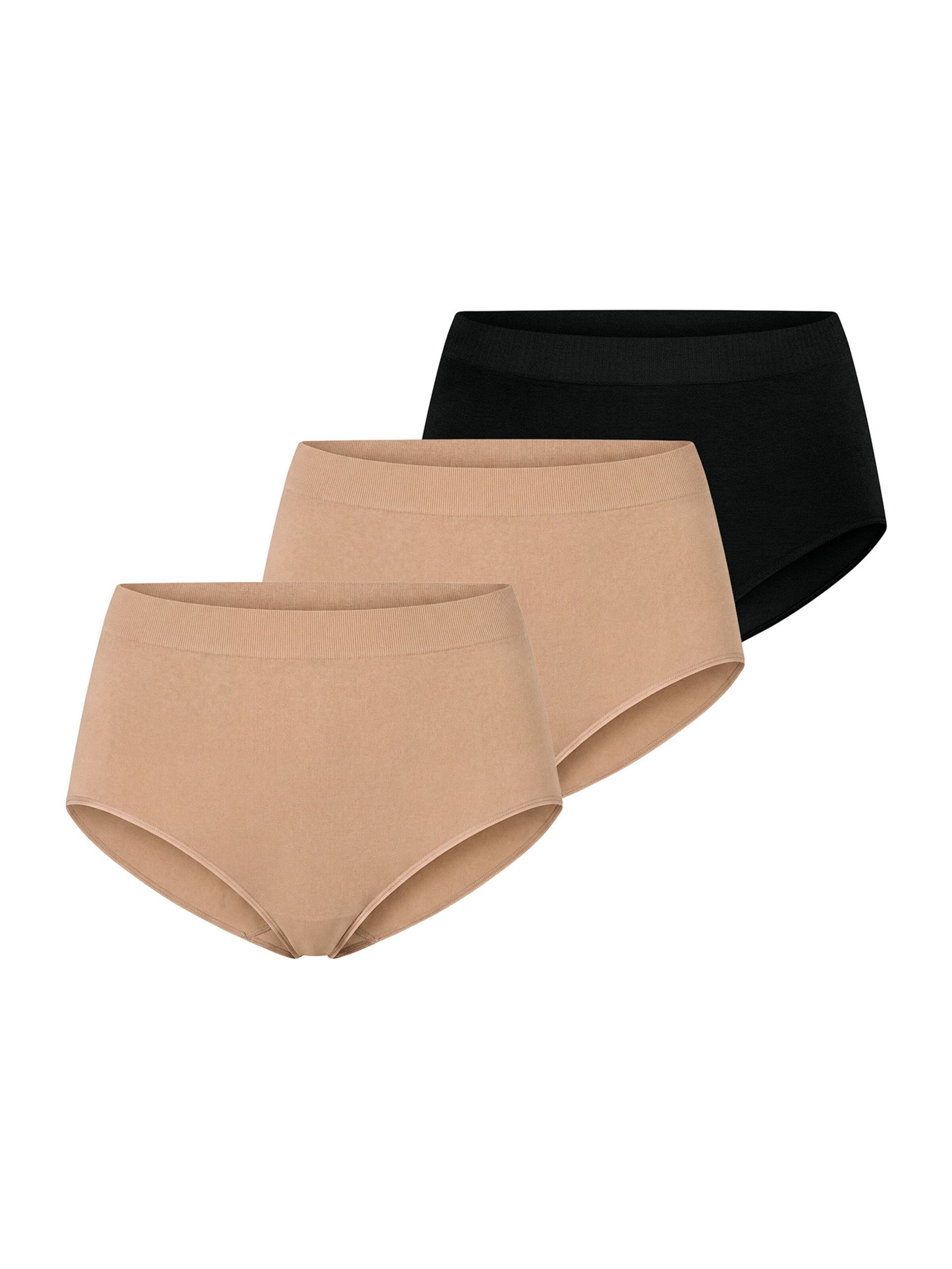 SCHIESSER Slip ' Retro - Classic Seamless ' in Beige: front