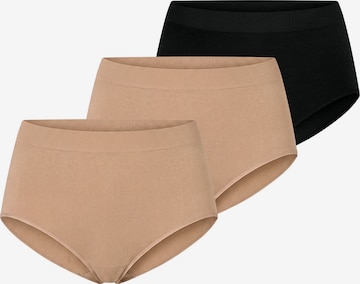 SCHIESSER Slip ' Retro - Classic Seamless ' in Beige: Vorderseite